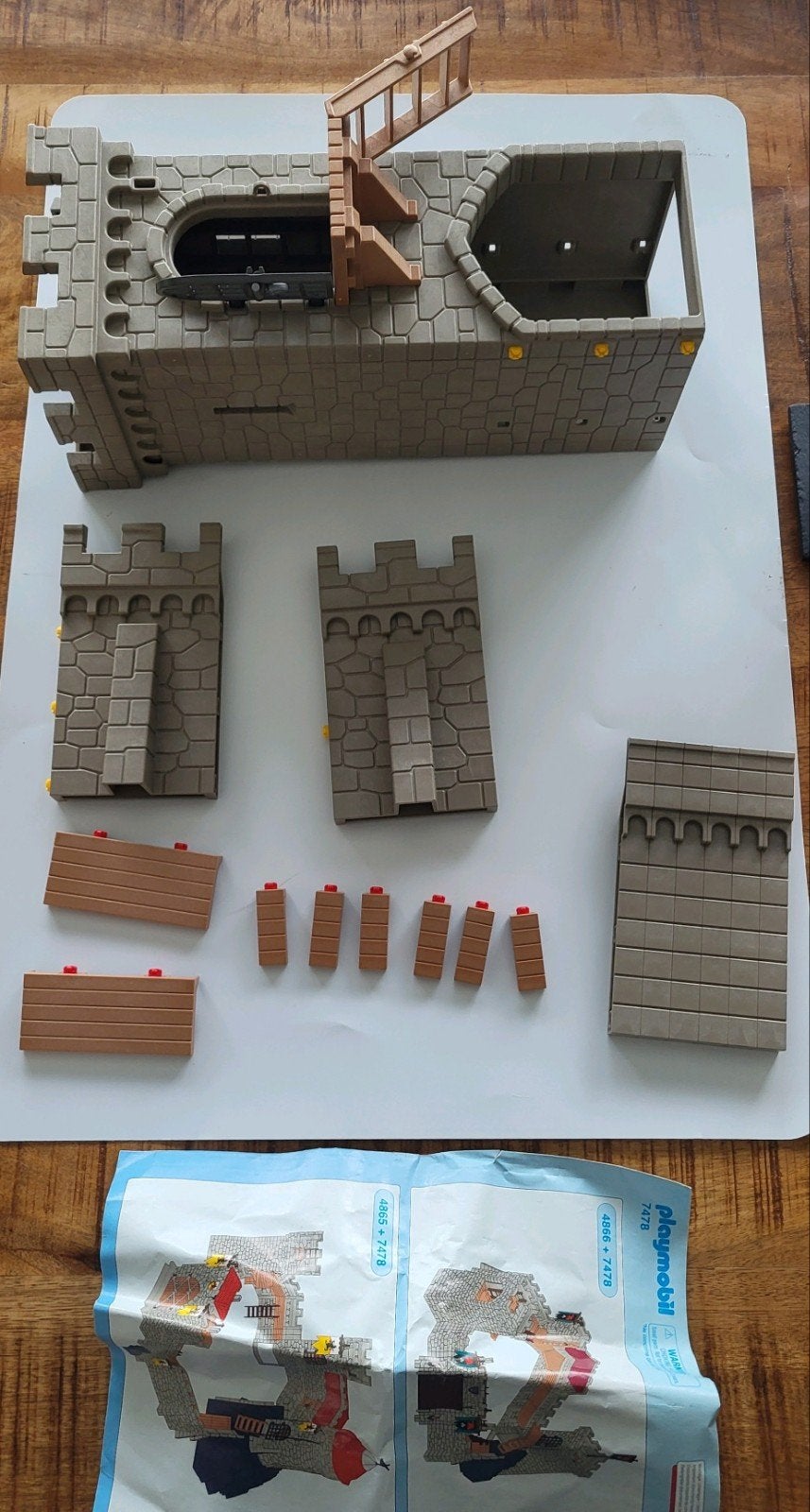 Playmobil 7478 Uitbreiding voor Kasteel - Compleet, Ophalen of Verzenden, Zo goed als nieuw, Overige merken