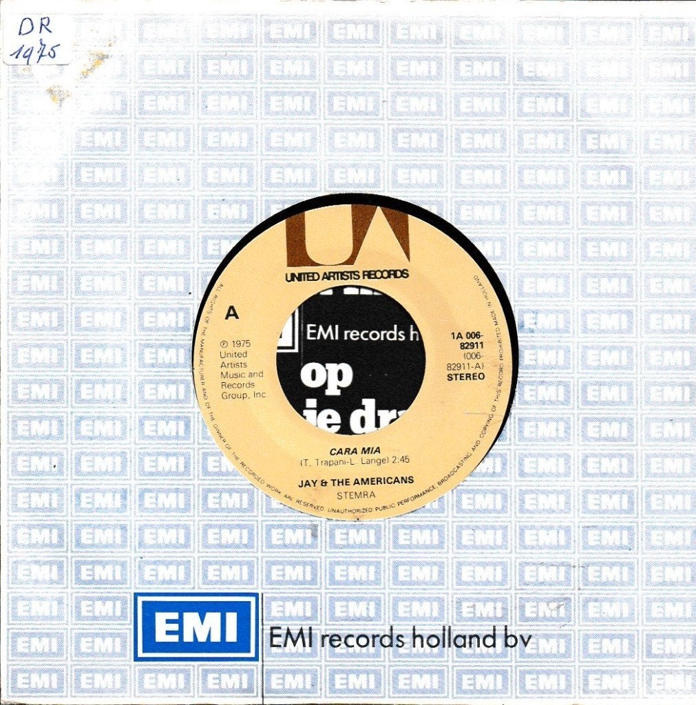 Jay & the Americans - Cara mia, Ophalen of Verzenden, Gebruikt, 7 inch, Pop