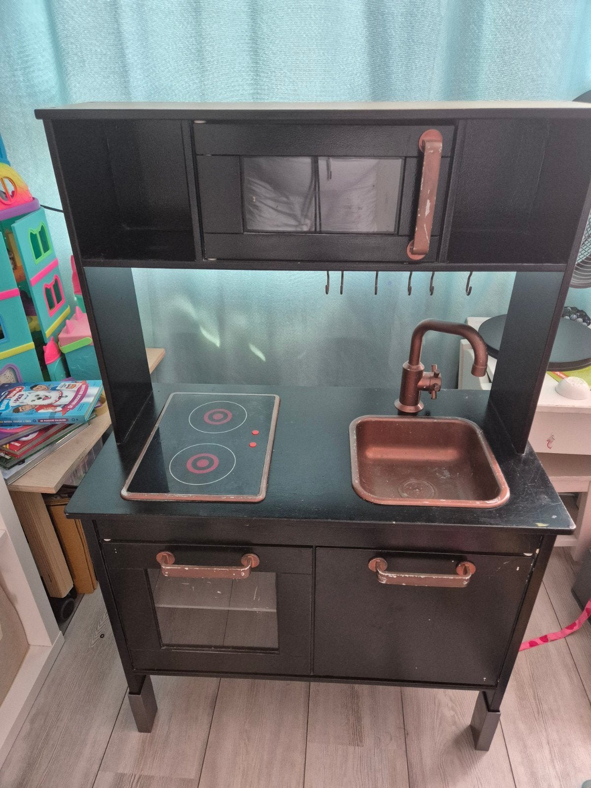 "Gepimpte" Ikea Duktig Speelkeuken met accessoires, Ophalen, Gebruikt, Hout, Speelkeuken