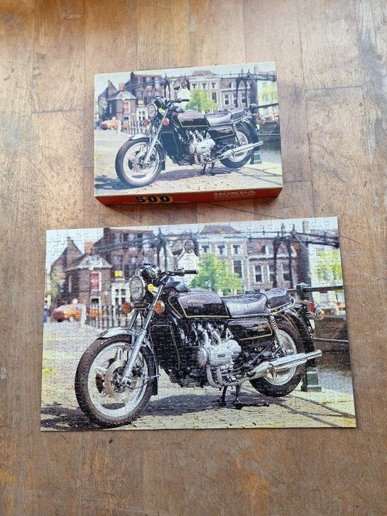 Honda Nederland GoldWing GL1000 motorfiets puzze, Ophalen of Verzenden