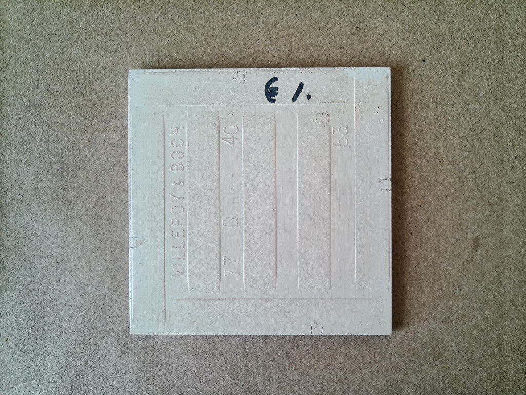 Vintage Delfts blauw gekleurde tegel schepen en molens 11x11, Ophalen of Verzenden