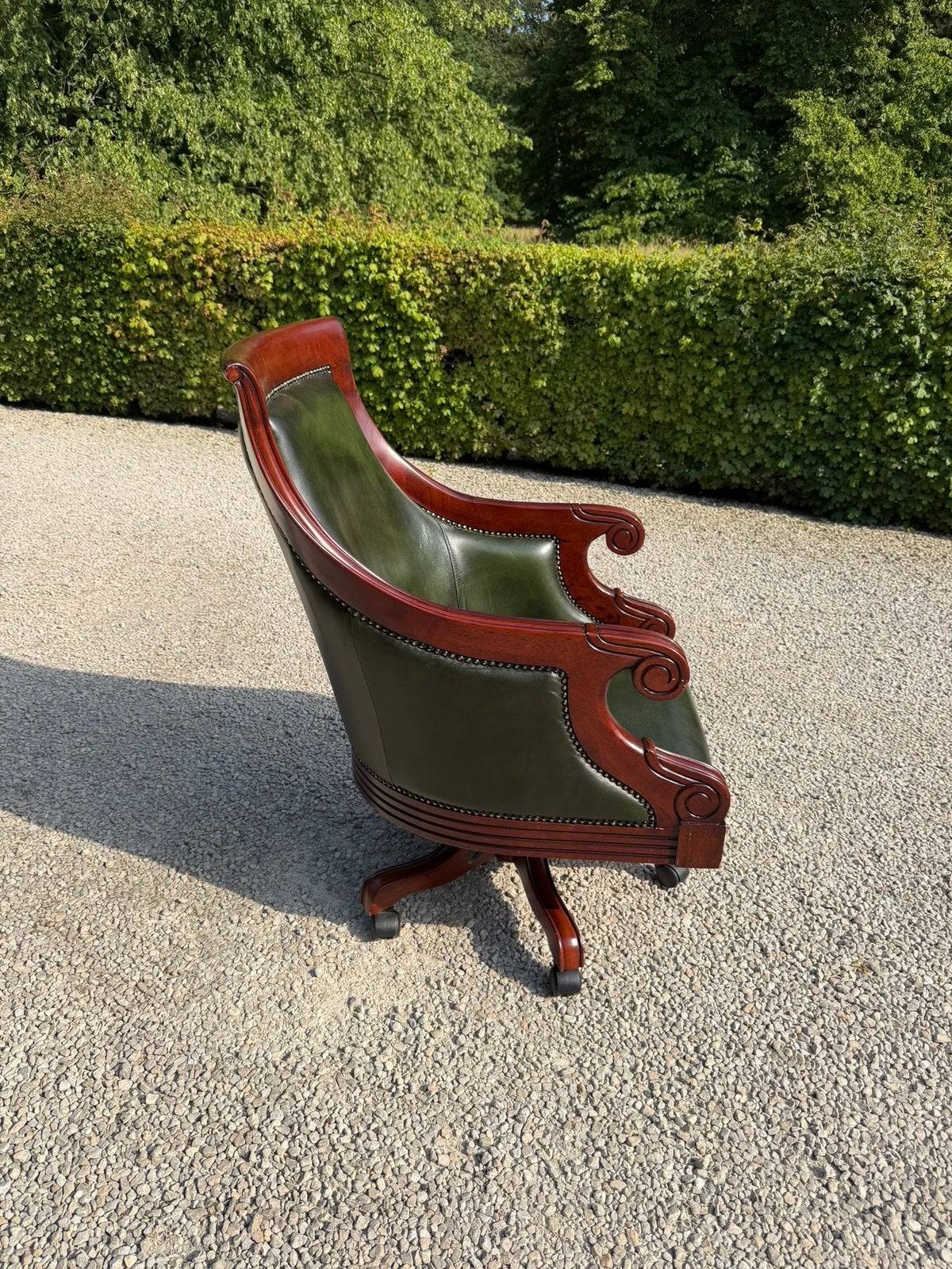 Art deco bureaustoel / club chair, Ophalen