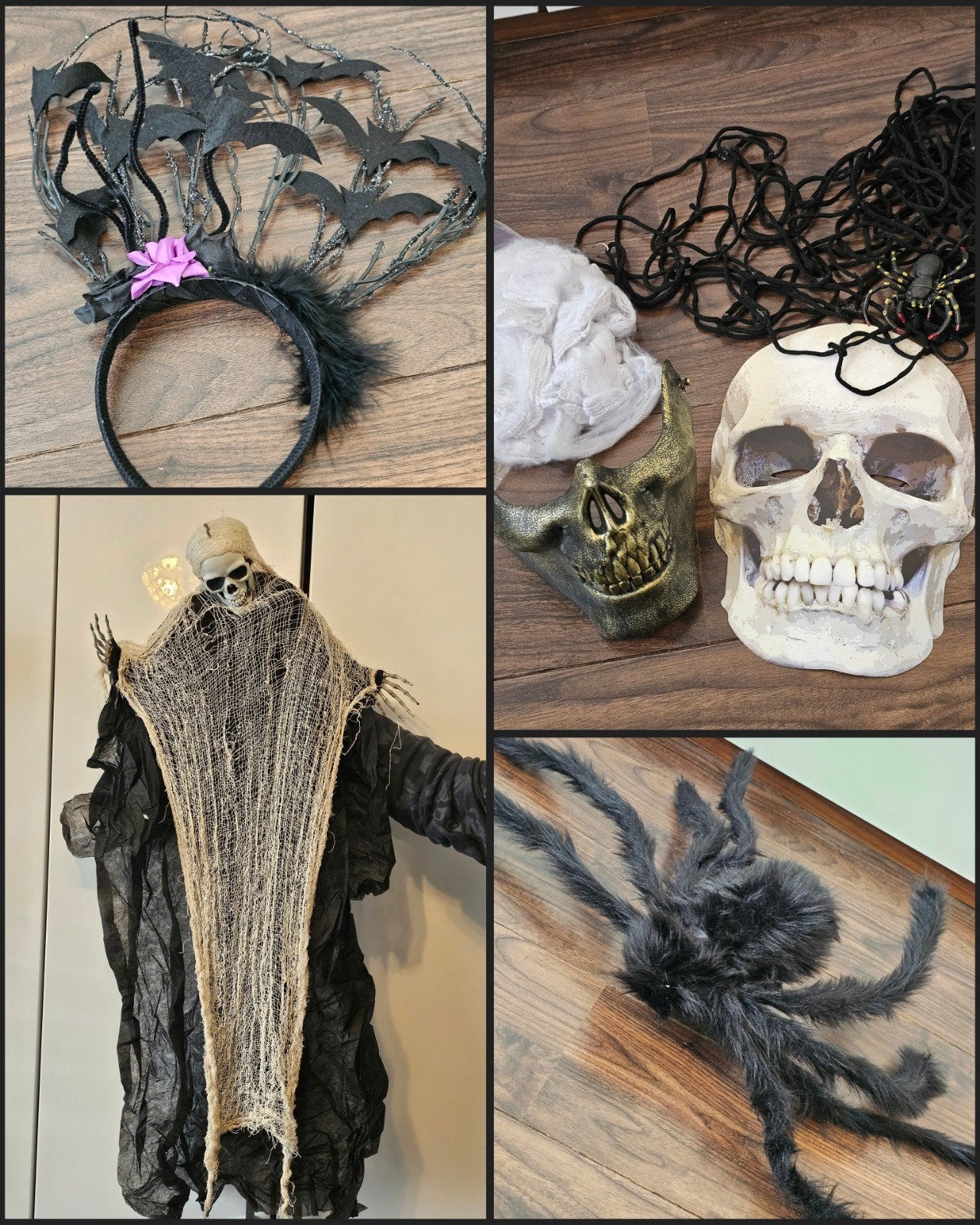 complete set Halloween versiering, Hobby en Vrije tijd, Ophalen of Verzenden, Zo goed als nieuw, Accessoires