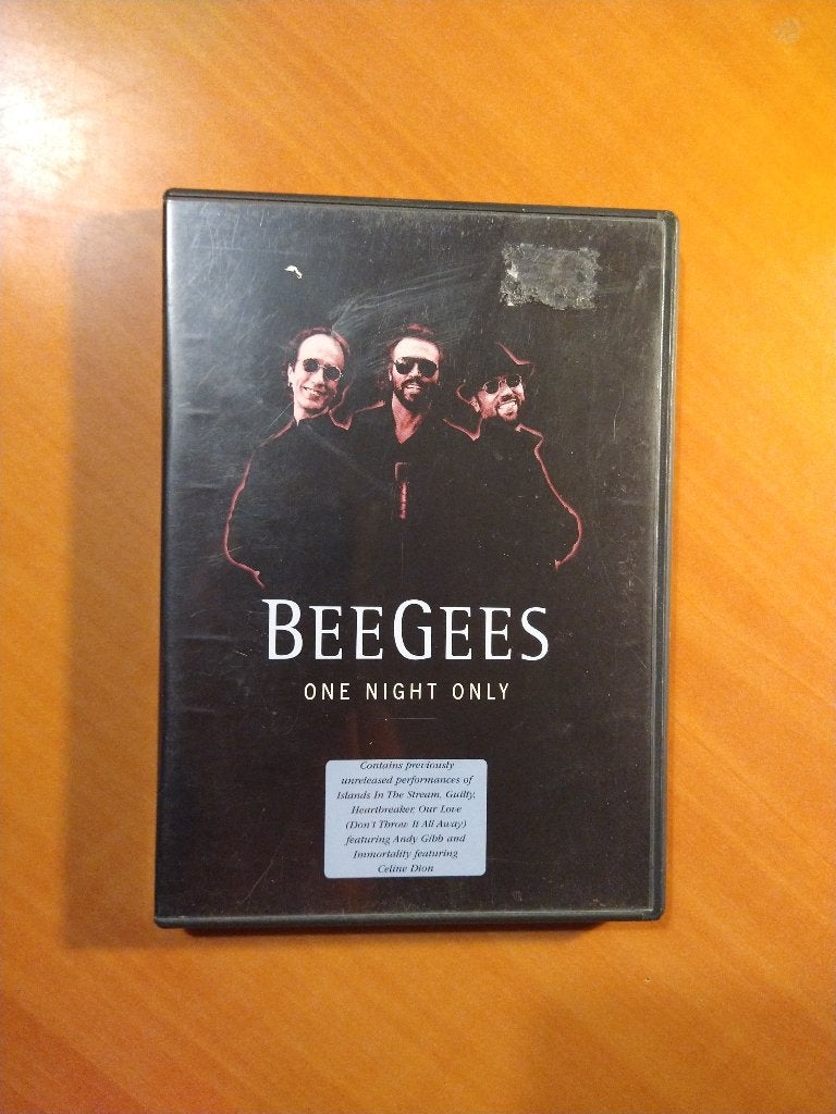 DVD Beegees - One Night Only, Alle leeftijden, Ophalen of Verzenden, Zo goed als nieuw, Muziek en Concerten