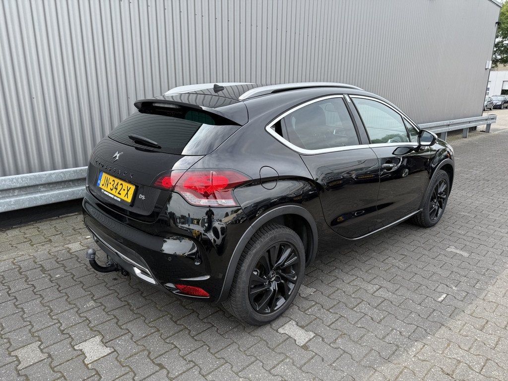 DS DS 4 Crossback 1.2 PureTech Business Clima, Navi, CC, PDC, Auto's, Gebruikt, Leder en Stof, Zwart, Bedrijf