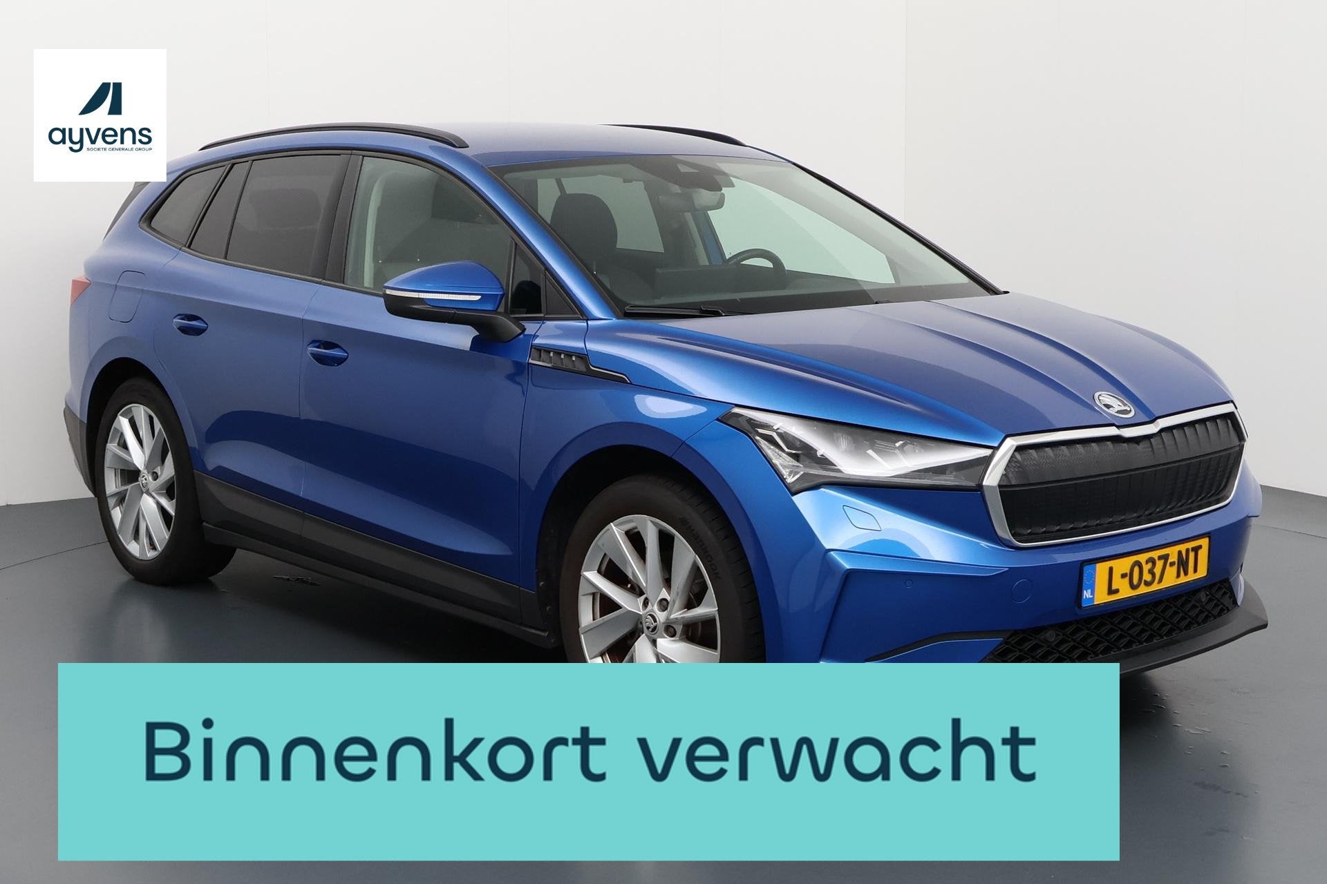 Skoda Enyaq iV 60 First Edition Ruime elektrische SUV met ve, Auto's, Automaat, Achterwielaandrijving, Gebruikt, 1865 kg