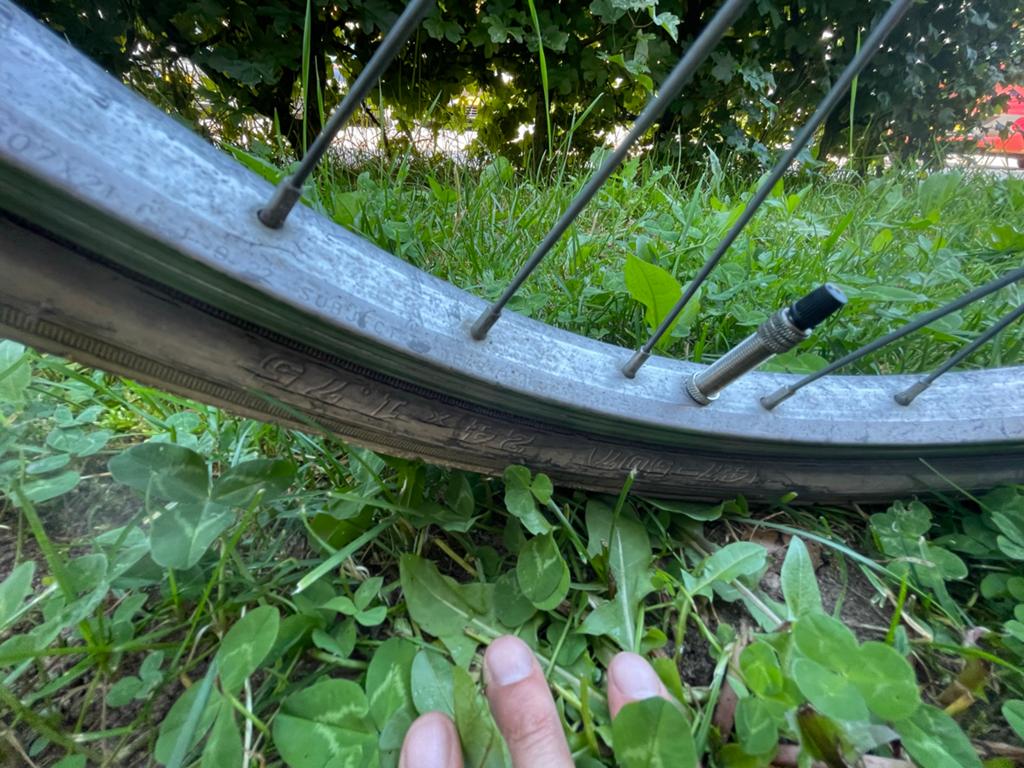 Stadfiets dames 24 inch, Fietsen en Brommers, Fietsen | Dames | Damesfietsen, Gebruikt, Velgrem, Versnellingen, 50 tot 53 cm