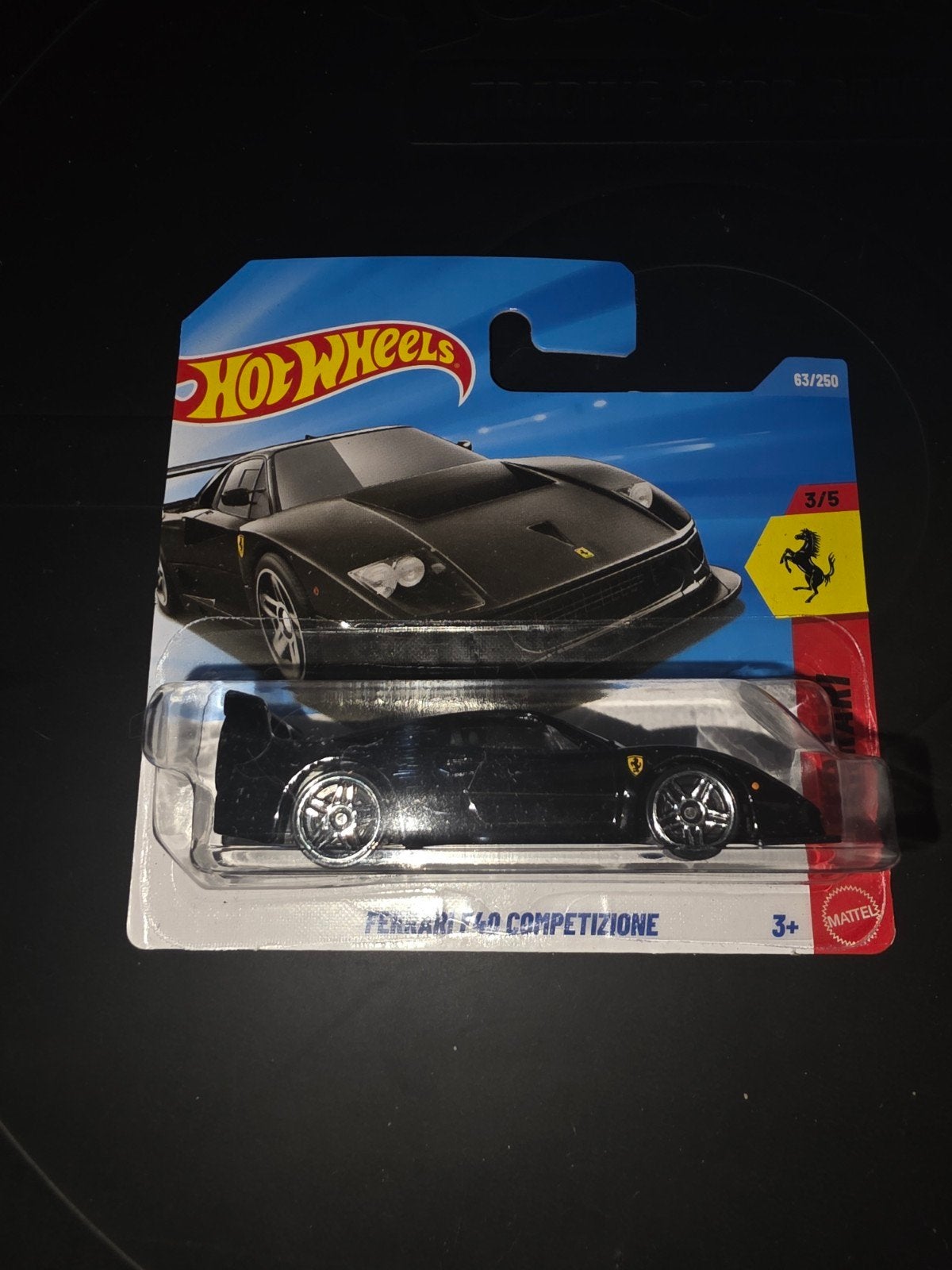Hot wheels Ferrari f40 competizione nieuw in verpakking, Ophalen of Verzenden, Nieuw, Auto