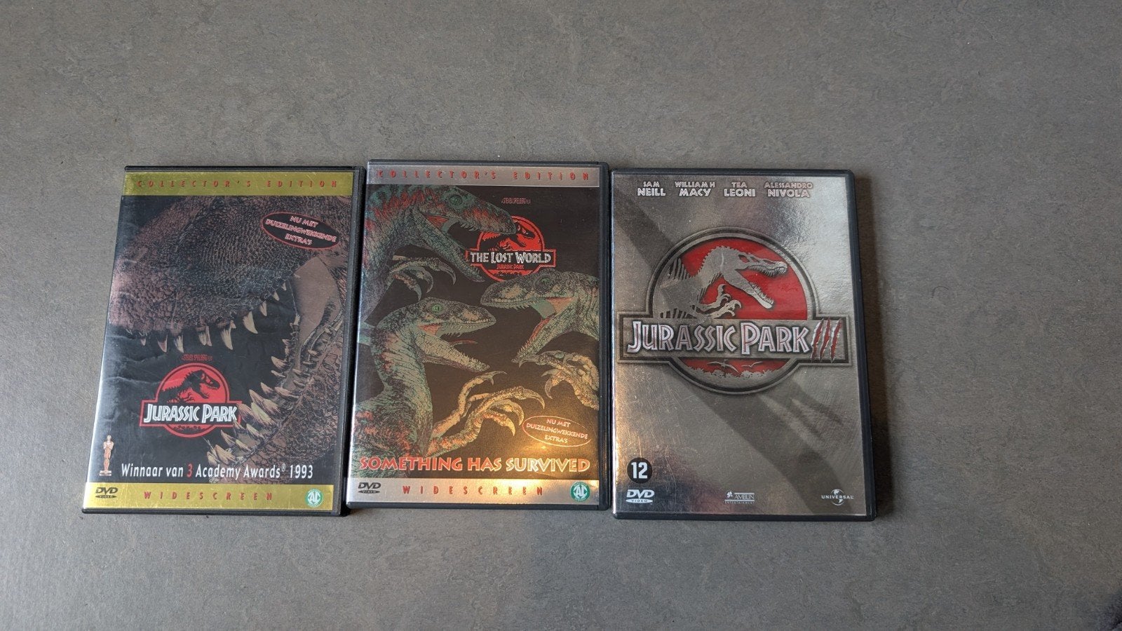 Jurassic Park Trilogie DVD Boxset - De Complete Collectie, Breedbeeld, Nederlands, Ophalen of Verzenden, Vanaf 12 jaar