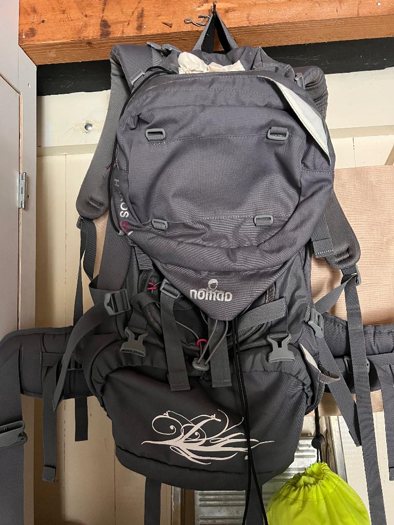 Backpack, Ophalen of Verzenden, Zo goed als nieuw, 60 cm of meer, Nomad