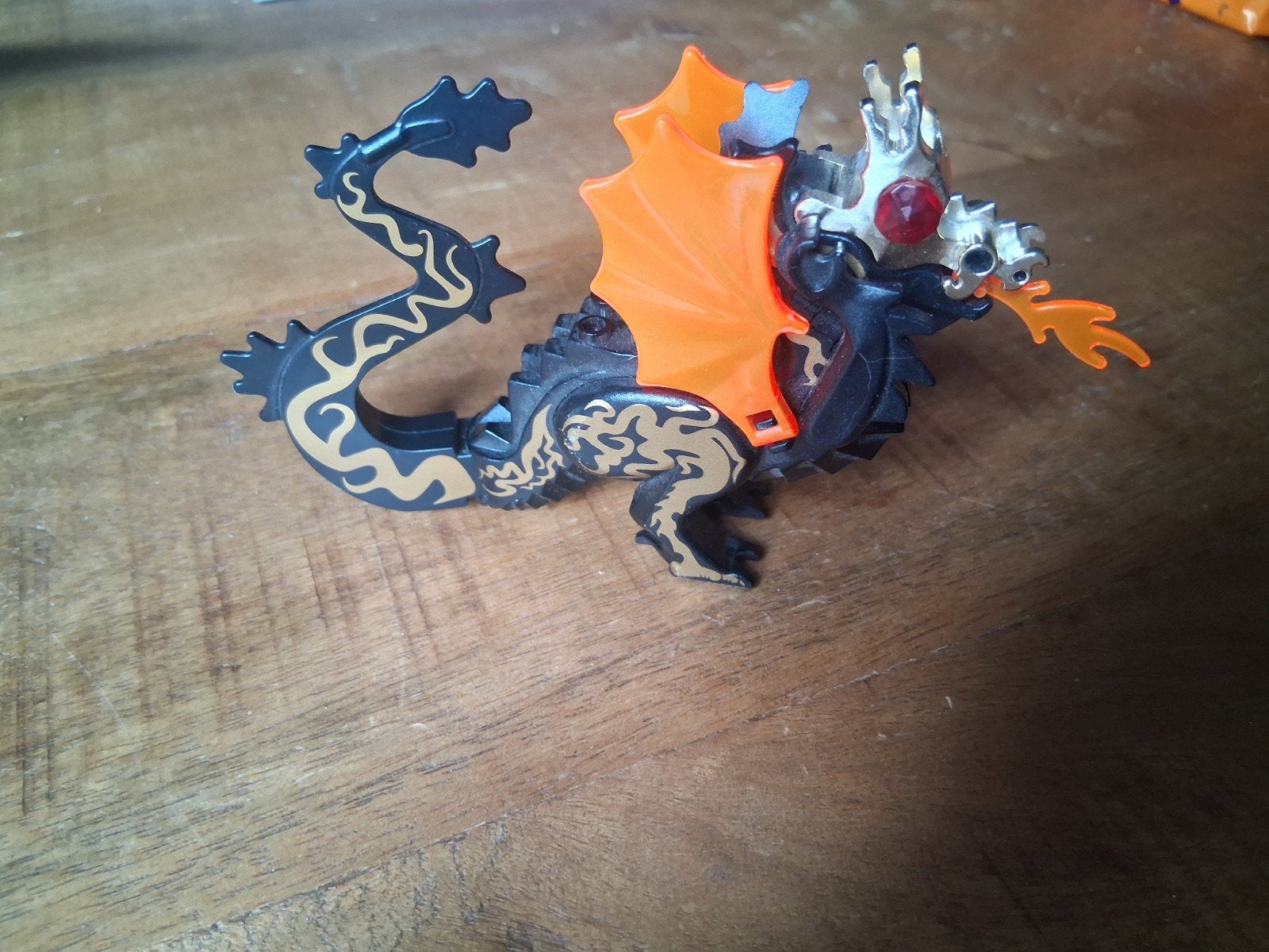 Lego Ninjago draak met oranje vleugels, Ophalen of Verzenden