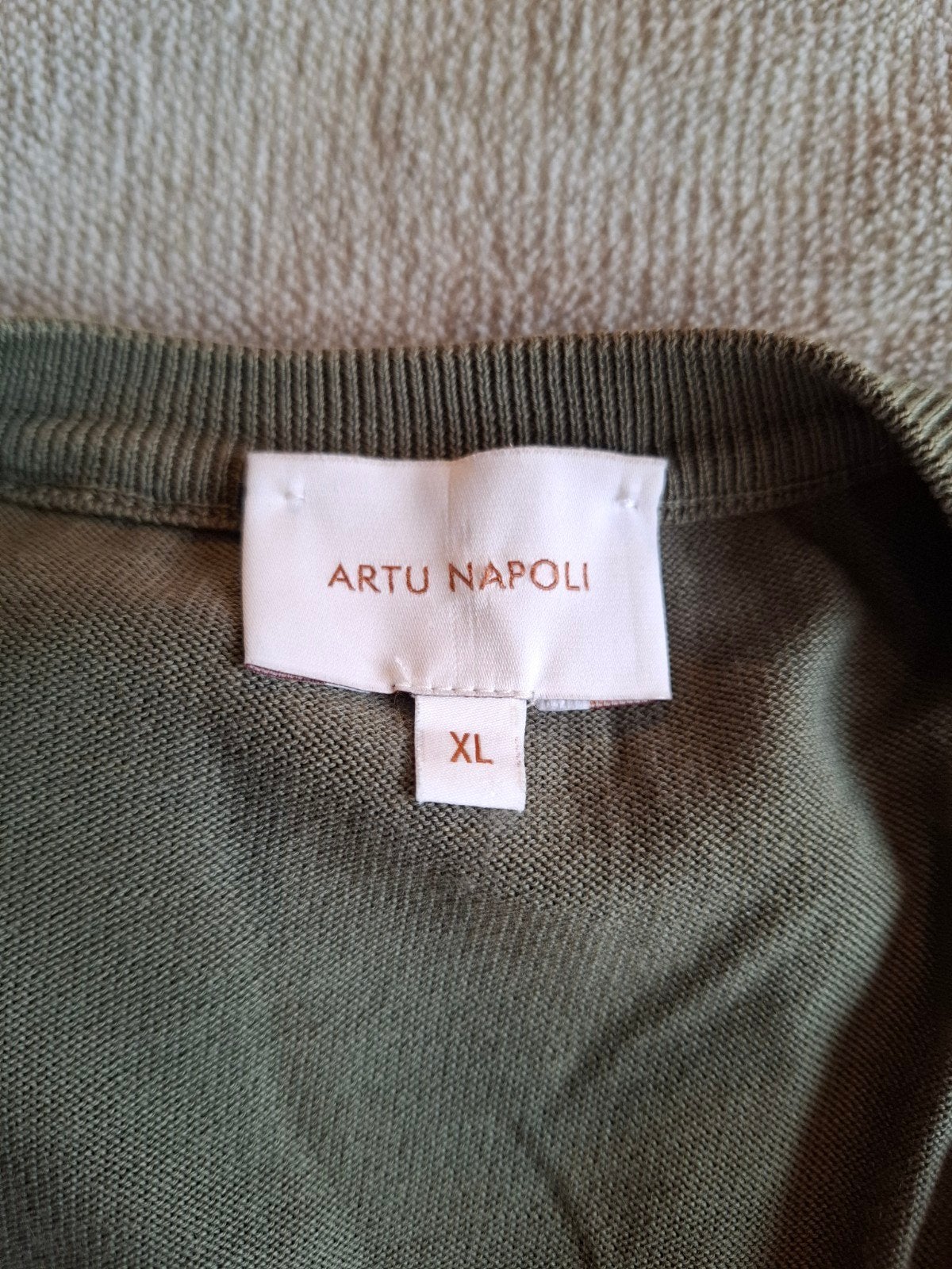 Artu Napoli V-hals trui XL - Zo goed als nieuw, Maat 56/58 (XL), Ophalen of Verzenden, Zo goed als nieuw, Artu Napoli