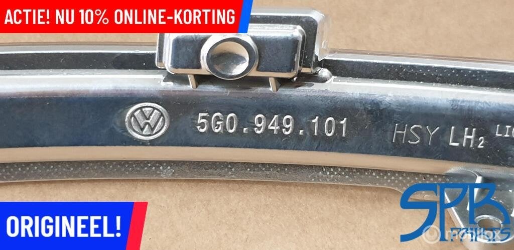 GOLF 7 VII 7.5 BUITENSPIEGEL LINKS Knipperlicht 5G0949101, Gebruikt, Volkswagen, Ophalen of Verzenden, Volkswagen