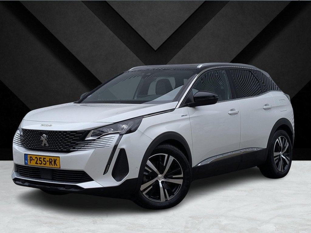 Peugeot 3008 GT 1.6 PHEV HYbrid 225pk EAT8 | NIGHTVISION | F, 4 cilinders, Parkeersensor, Wit, Plug-in hybride