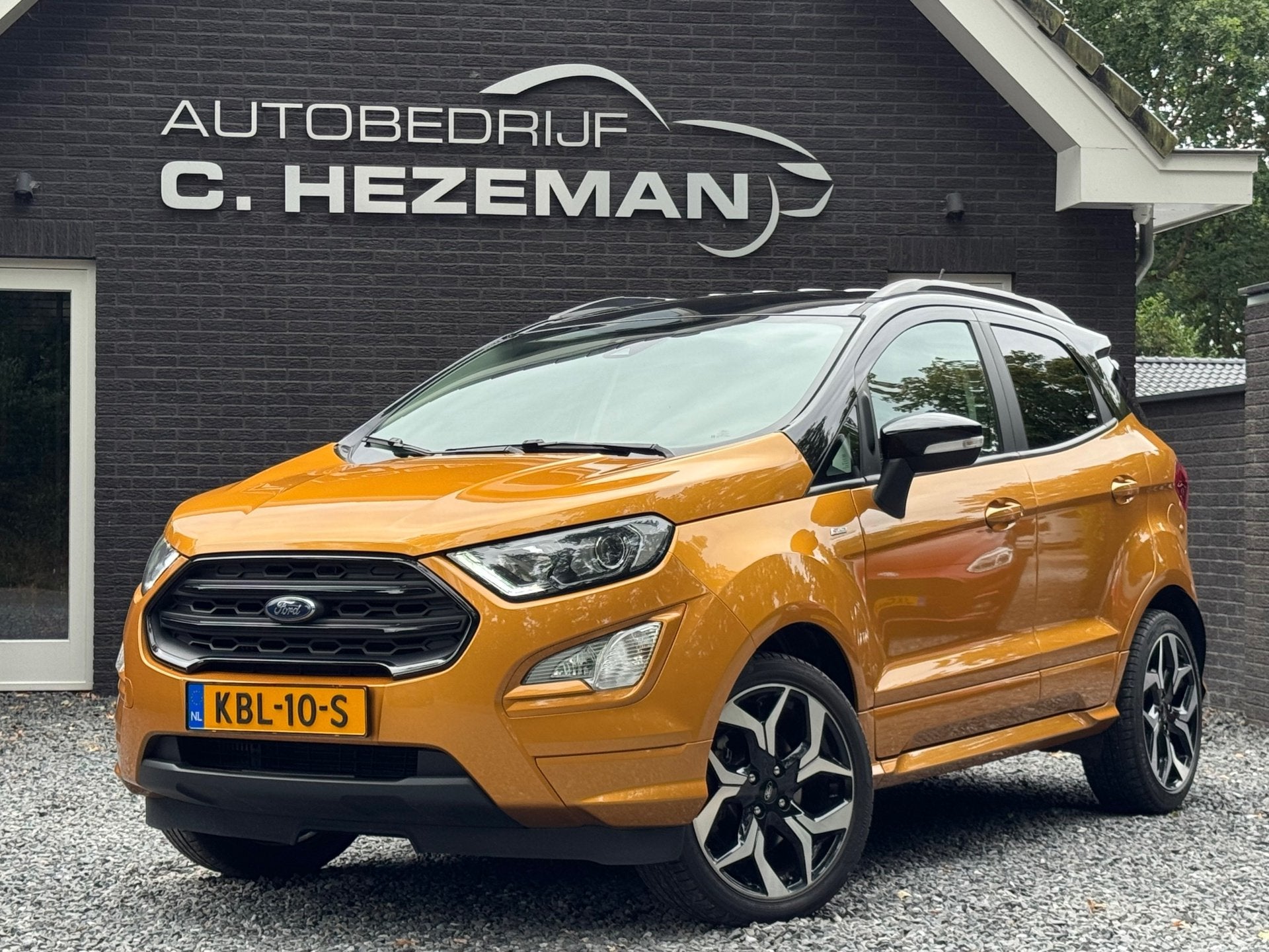 Ford EcoSport 1.0 125PK ST-Line 1E EIG 19'' LMV NAVI CRUISEC, Auto's, Voorwielaandrijving, 125 pk, Gebruikt, Zwart