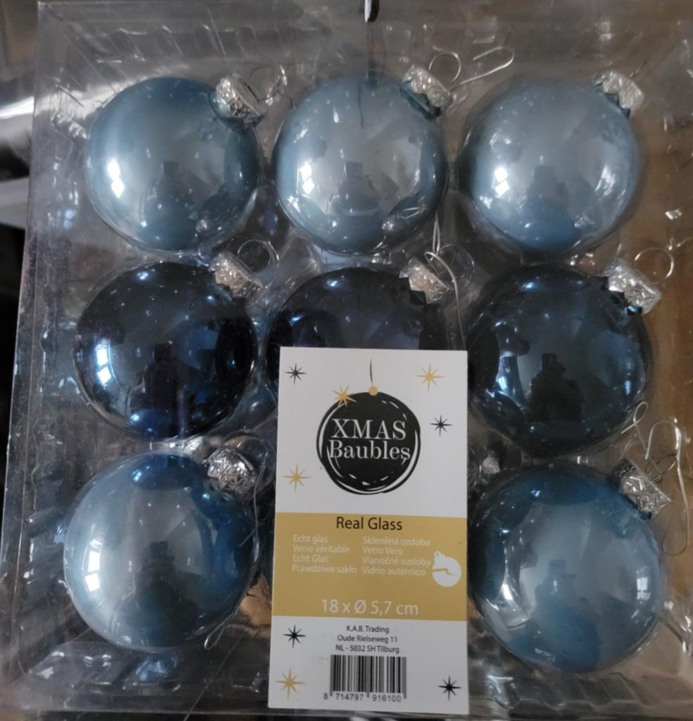 Kerst ballen glas, Diversen, Ophalen of Verzenden