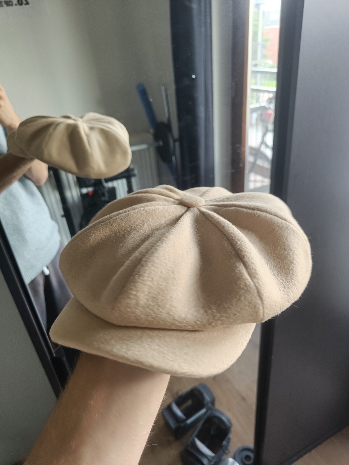 1920 Newsboy Kashmir Creme Diefenthal & Sohn, Ophalen of Verzenden, Zo goed als nieuw