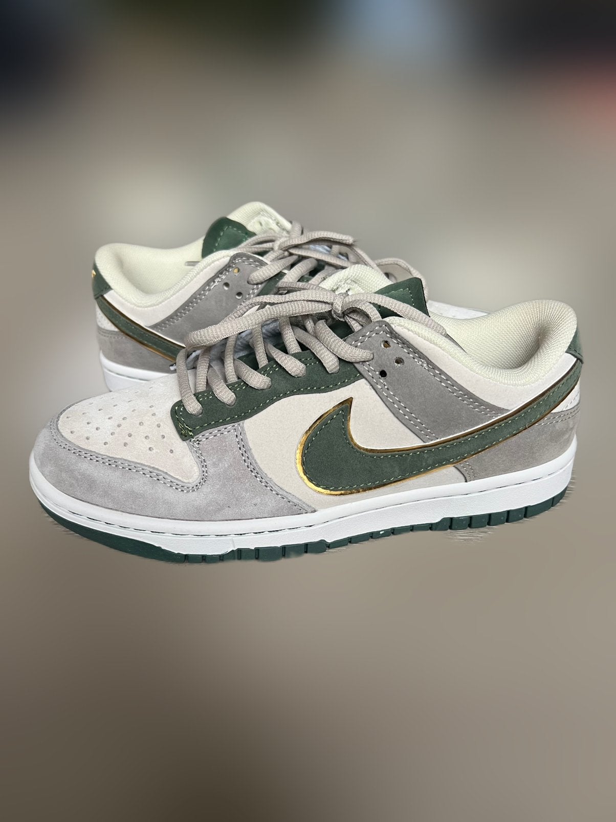 Nike Dunk Low "Otomo Katsuhiro" Grey Green – Maat 38, Ophalen of Verzenden, Zo goed als nieuw, Overige kleuren