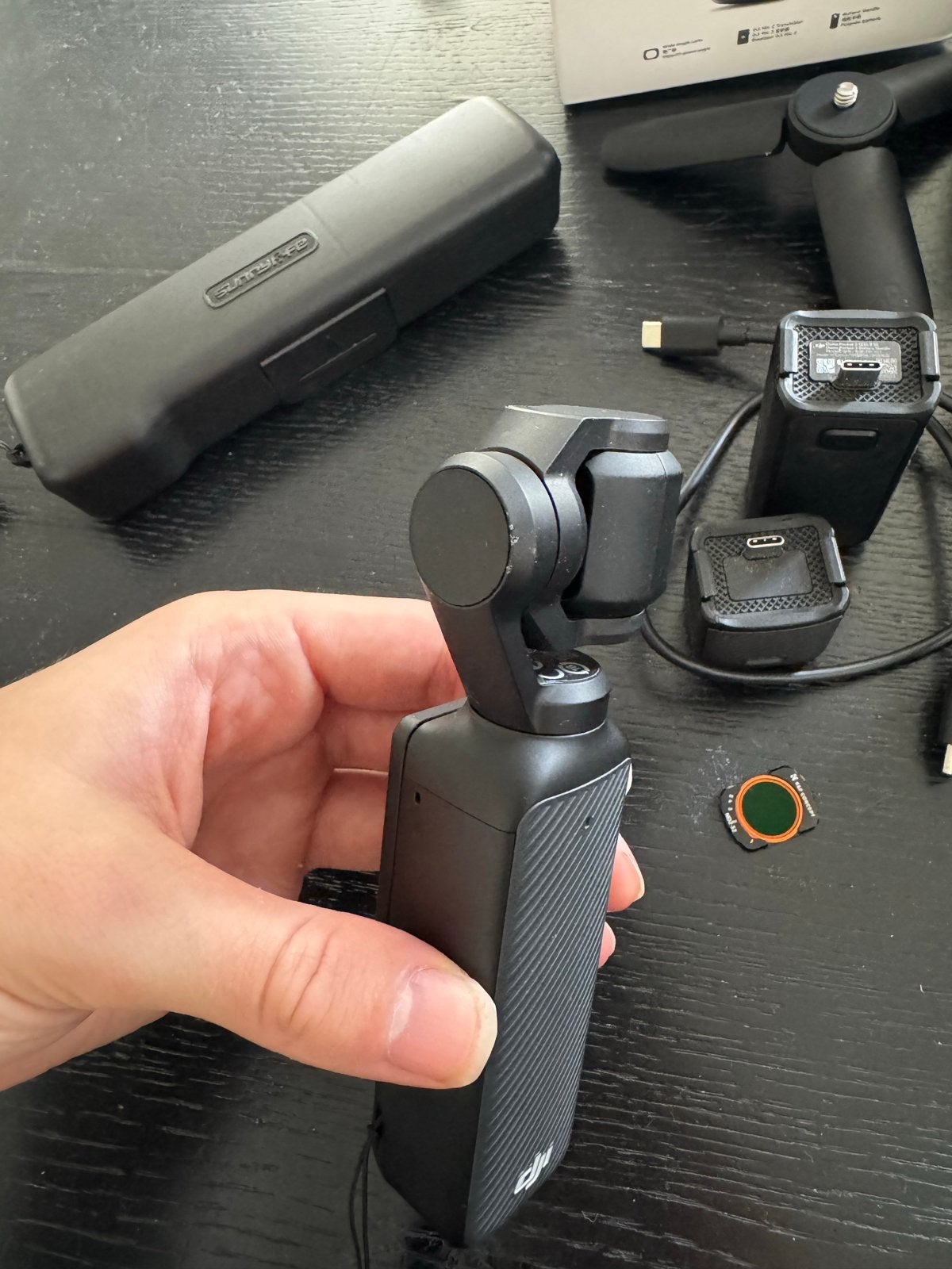 DJI Osmo Pocket 3 Creator Combo - Zo goed als nieuw, Audio, Tv en Foto, Videocamera's Digitaal, Overige merken, Overige soorten