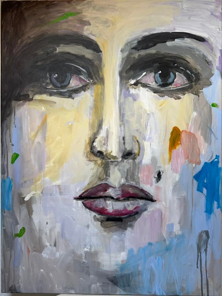 Schilderij Acryl op doek (60cm x 80cm), Ophalen of Verzenden