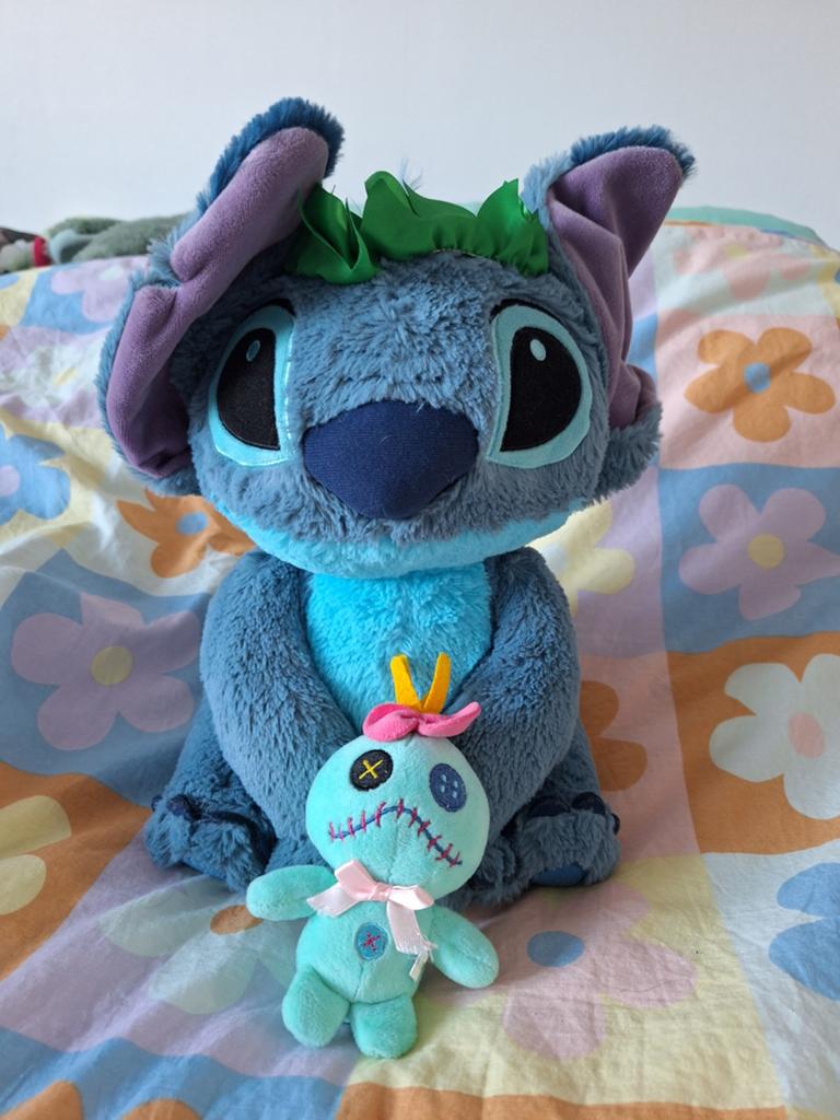 Lilo en stitch, Ophalen of Verzenden, Overige figuren, Zo goed als nieuw, Knuffel