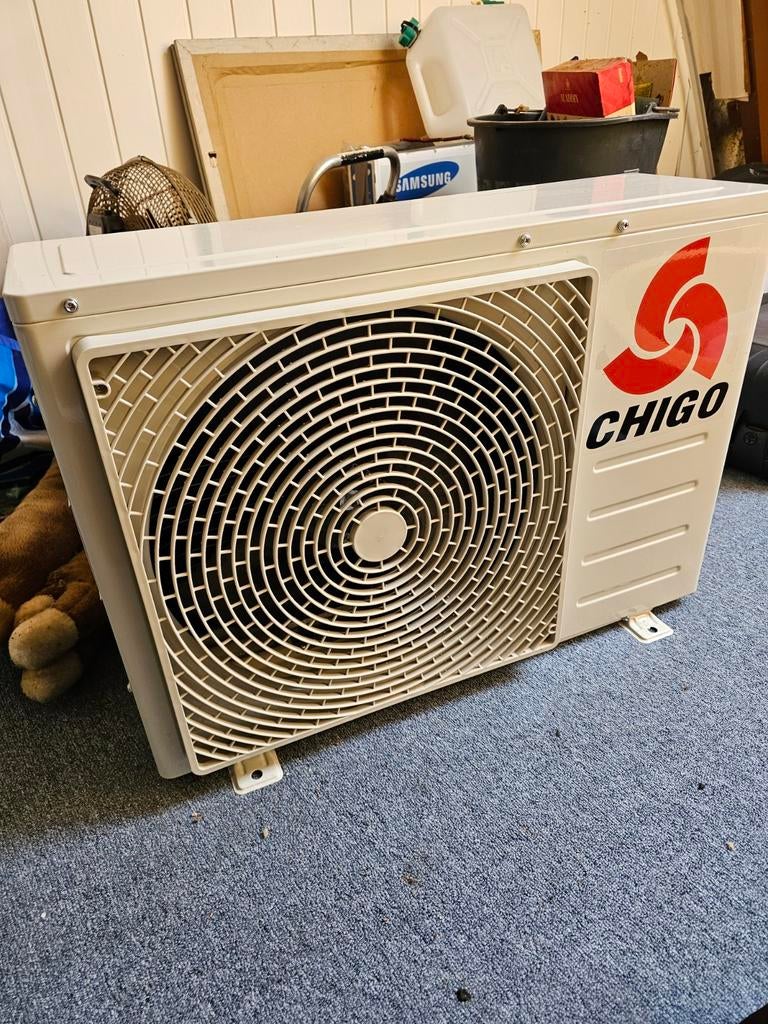 Chigo Split Unit Airconditioner - Buitenunit SU-6009, Nieuw, 3 snelheden of meer, Ophalen of Verzenden, Koelen en Ontvochtigen