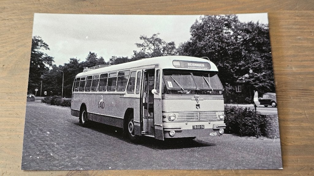 Foto BUS VAD Apeldoorn 4219, Verzenden, Gebruikt, Bus of Metro, Overige typen