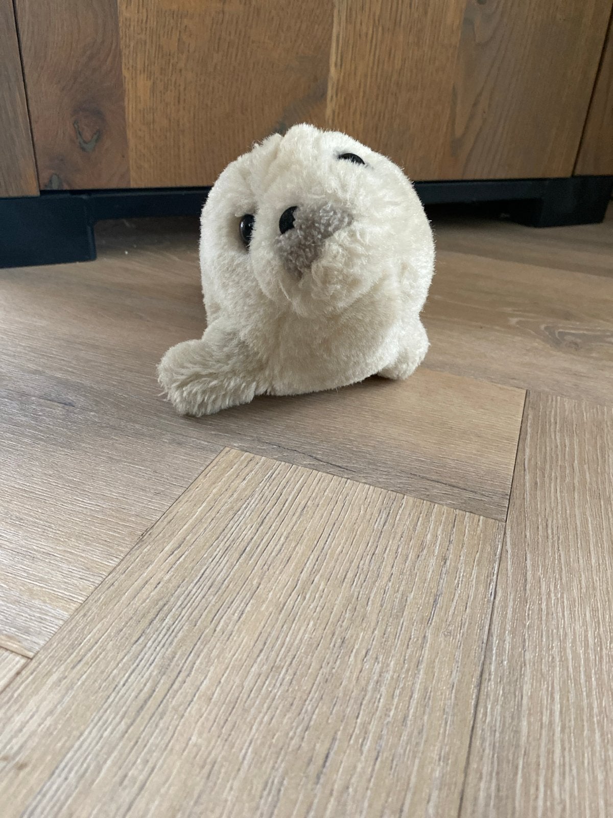 Schattige zeehond knuffel - Zacht en speels, Kinderen en Baby's, Overige typen, Ophalen of Verzenden, Zo goed als nieuw, Middelgroot (20 tot 80 cm)