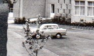 Roosendaal Hoofdingang Moederhuis en kapel  met DAF 1966, Ophalen of Verzenden, 1960 tot 1980, Ongelopen, Noord-Brabant