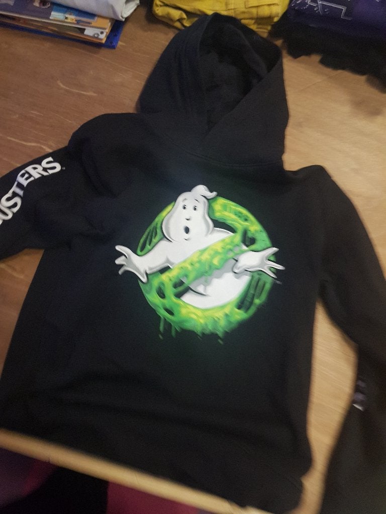 Ghostbuster Hoodie - maat 146/152, Ophalen, Gebruikt, Jongen, Trui of Vest