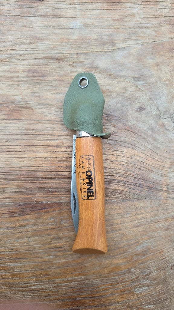 Kydex nekschede voor Opinel #8 zakmes; OD green, Ophalen of Verzenden, Nieuw