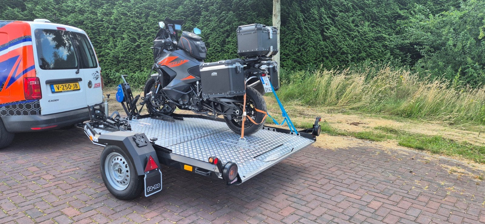 motoraanhanger afzinkbaar, Ophalen of Verzenden, Nieuw