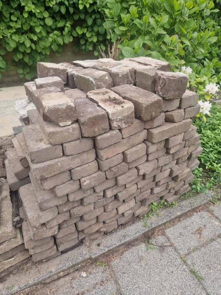 2,5m2 gebakken klinkers, Ophalen of Verzenden, Beton, Klinkers