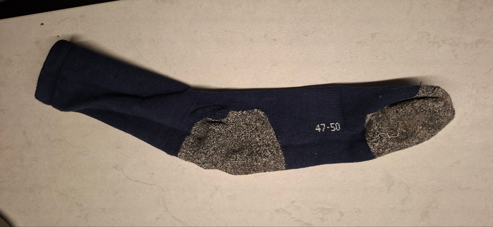 Originele Defensie Sok - Marineblauw/Zwart Gevechts-/Werksok, Ophalen of Verzenden, Landmacht, Nederland