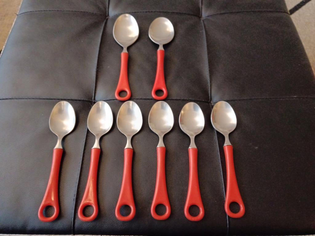 Vintage Sola Elite lepels, Huis en Inrichting, Keuken | Bestek, Ophalen of Verzenden, Rvs of Chroom