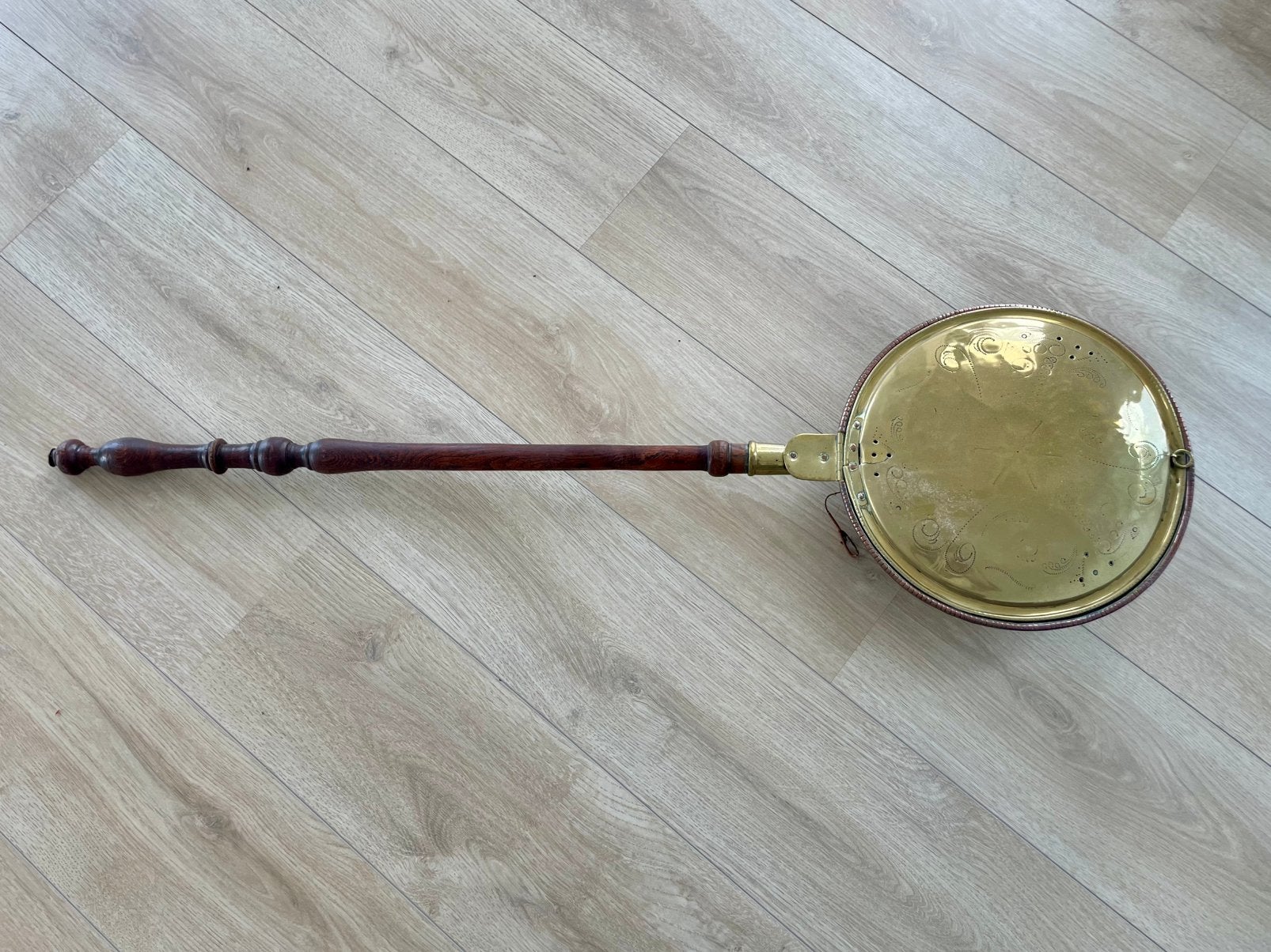 Antieke koperen bedpan, Antiek en Kunst, Antiek | Koper en Brons, Ophalen of Verzenden, Koper