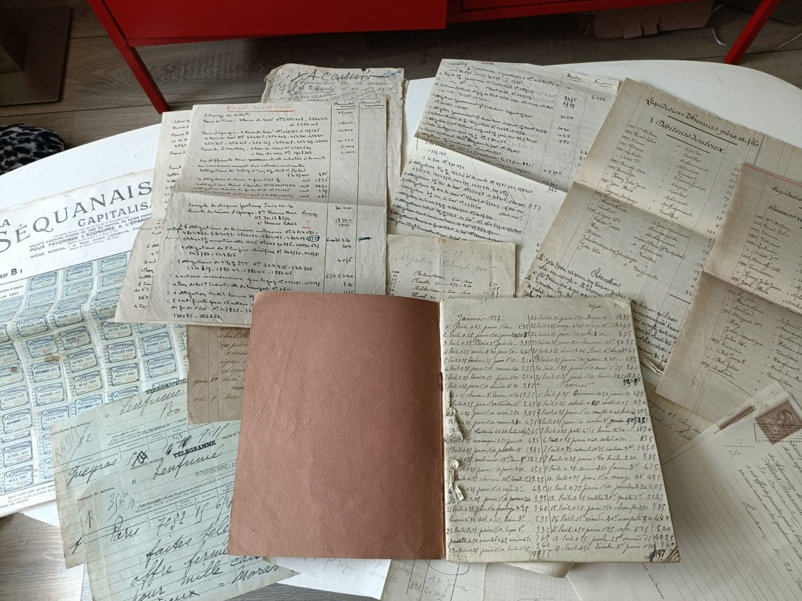 Collectie oude Franse documenten, aandelen en kasschrift, Antiek en Kunst, Ophalen