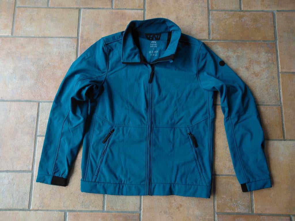 Human Nature zomerjas maat L, Maat 52/54 (L), Blauw, Ophalen of Verzenden, Zo goed als nieuw
