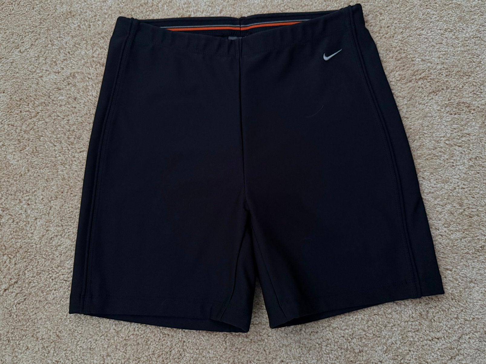 Nike short vintage, Maat 38/40 (M), Zwart, Overige typen, Nieuw