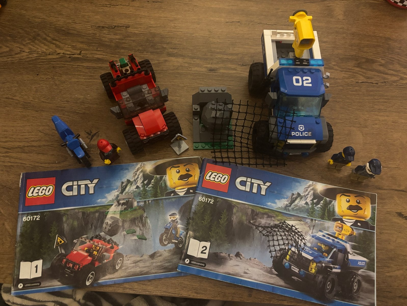 Lego City 60172 Achtervolging op de zandweg - Compleet, City, Lego, Ophalen of Verzenden, Zo goed als nieuw