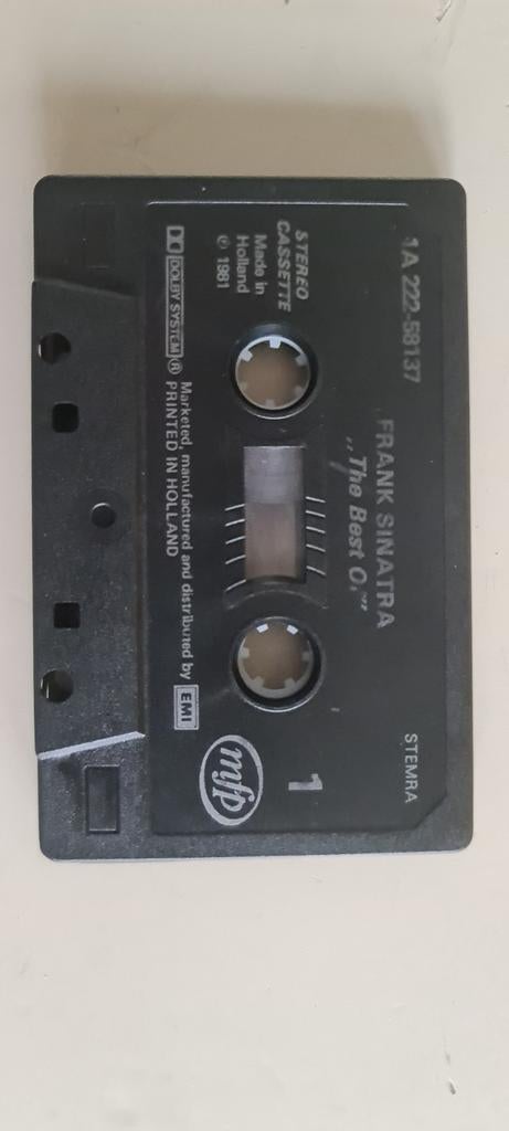 Cassettebandje Frank Sinatra "The Best Of" 1981, Cd's en Dvd's, Cassettebandjes, Ophalen of Verzenden, Gebruikt, Pop, 1 bandje