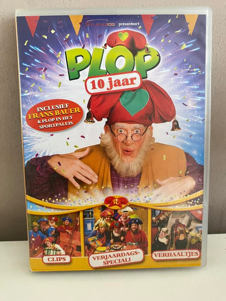Plop: 10 jaar Kabouter Plop, Cd's en Dvd's, Dvd's | Kinderen en Jeugd, Zo goed als nieuw, Alle leeftijden, Ophalen of Verzenden