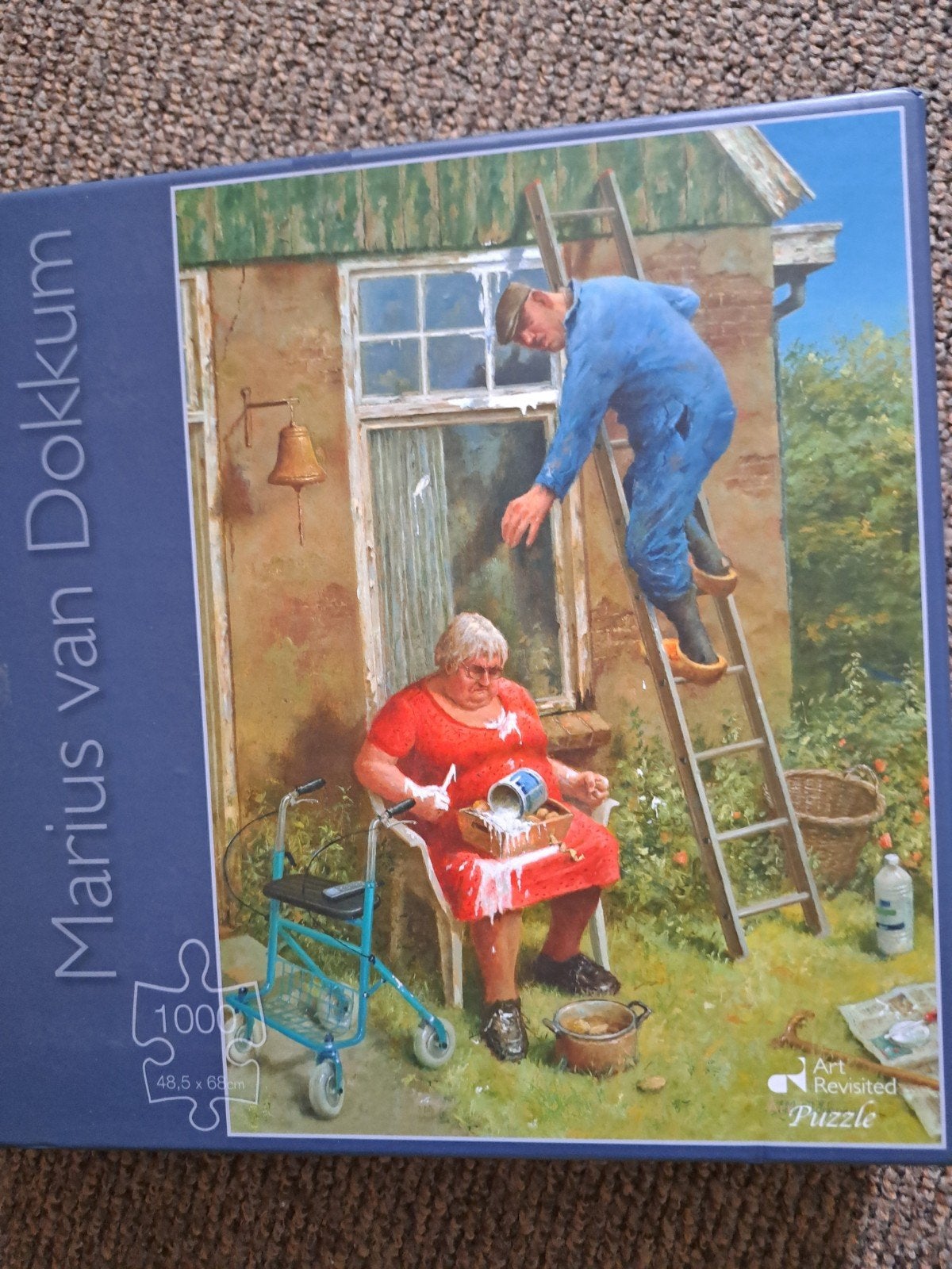 Leuke marius van dokkum puzzel van 1000 stukjes, Ophalen, 500 t/m 1500 stukjes, Zo goed als nieuw