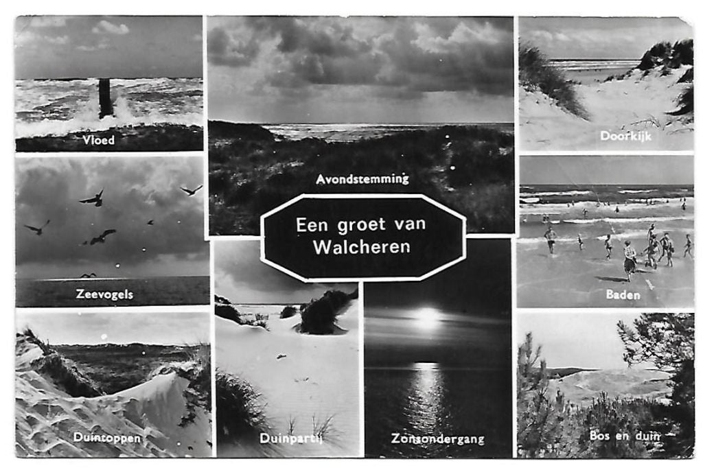 C796 Gelopen Ansichtkaart Walcheren, Ophalen of Verzenden, 1960 tot 1980, Gelopen, Zeeland