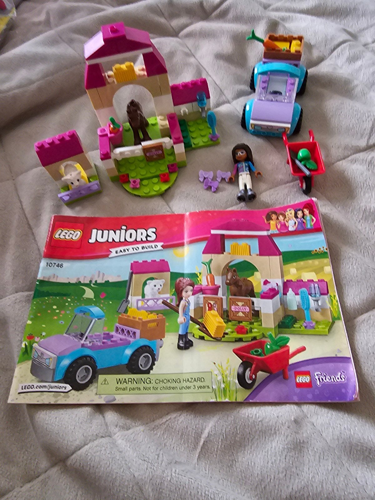 lego junior friends 10746, Ophalen of Verzenden, Zo goed als nieuw