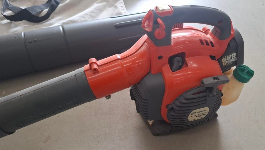 Husqvarna 125BV benzine bladblazer / bladzuiger, Tuin en Terras, Ophalen, Benzine