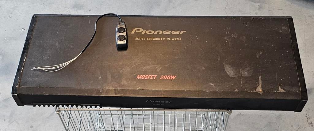 Pioneer TS-WX77A actieve subwoofer 200W, Ophalen, Gebruikt, Universele onderdelen