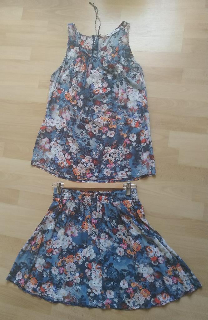 Te koop aangeboden: Mooie dames kleding set,  , Ophalen of Verzenden, Zo goed als nieuw, Maat 38/40 (M)