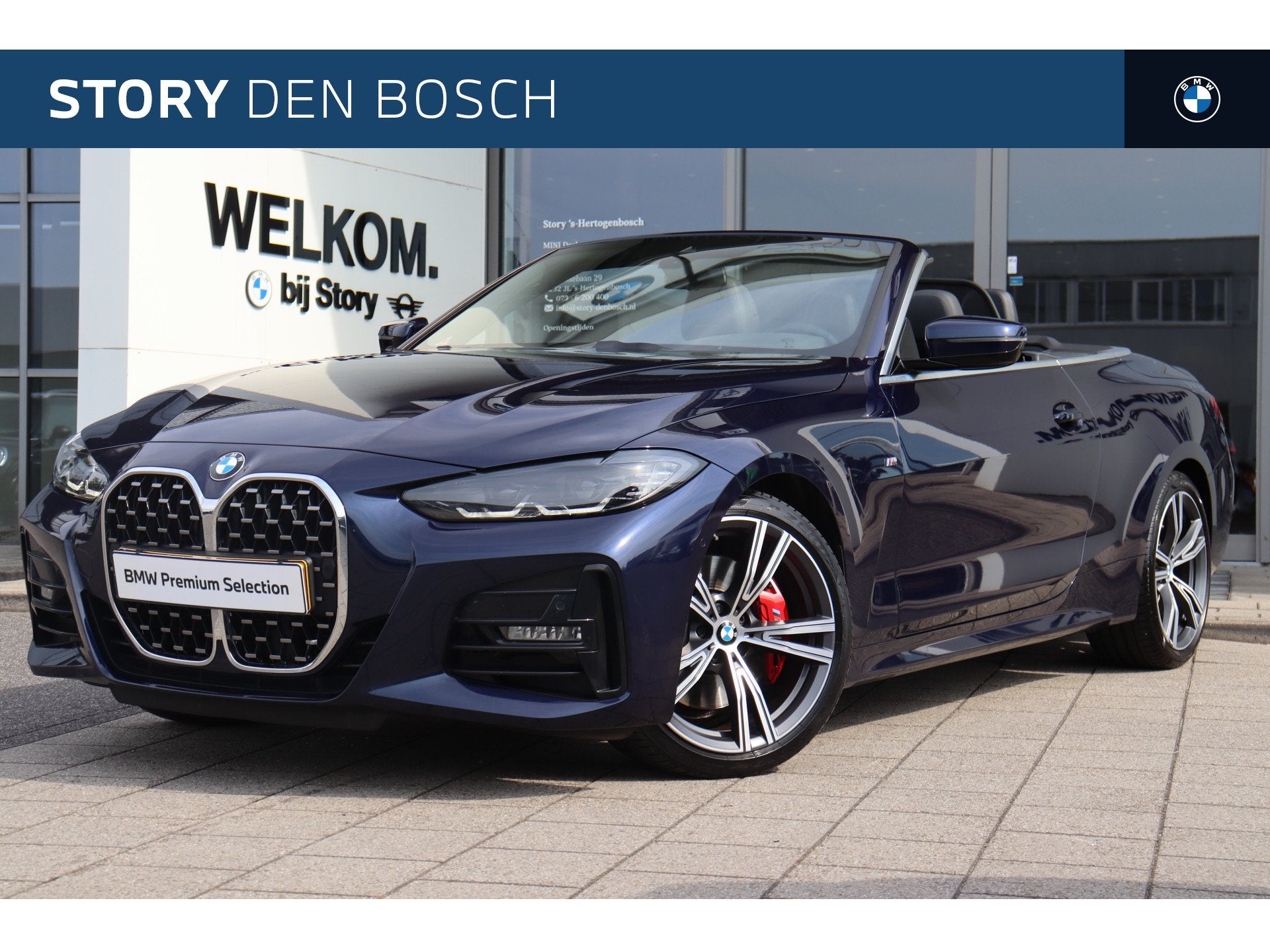 BMW 4 Serie Cabrio 420i M Sport Automaat / Comfort Access /