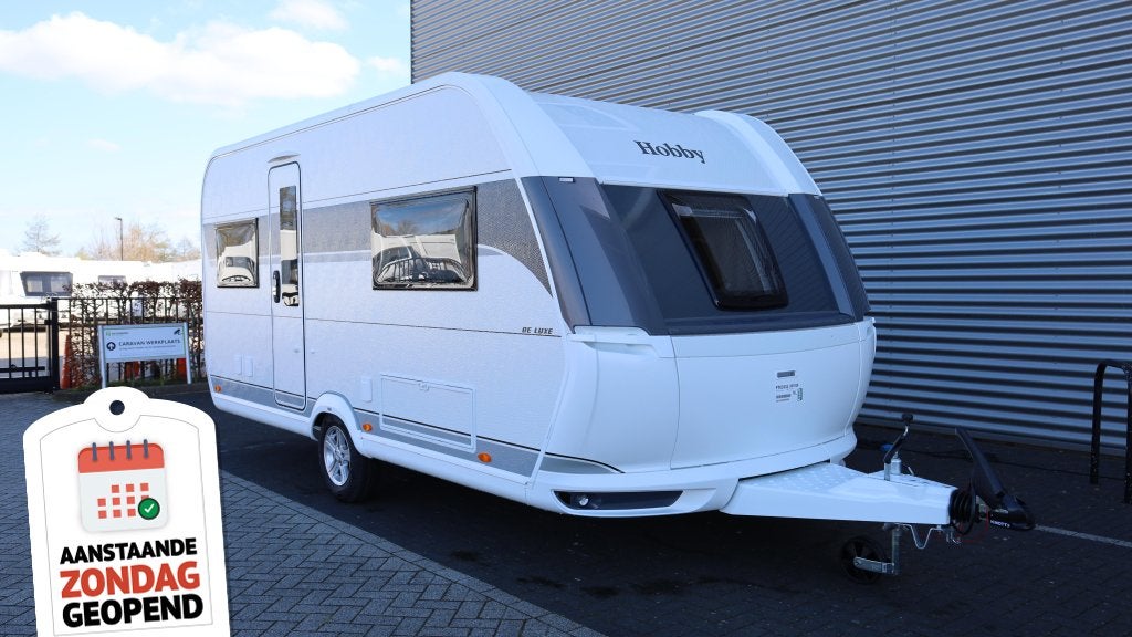 Hobby De Luxe 460 UFE AANBIEDING, Caravans en Kamperen, Rondzit, Hobby, Bedrijf, Overige typen